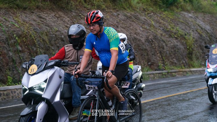 Race photo from Cycling de Jabar 2024