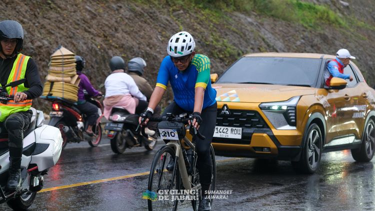 Race photo from Cycling de Jabar 2024