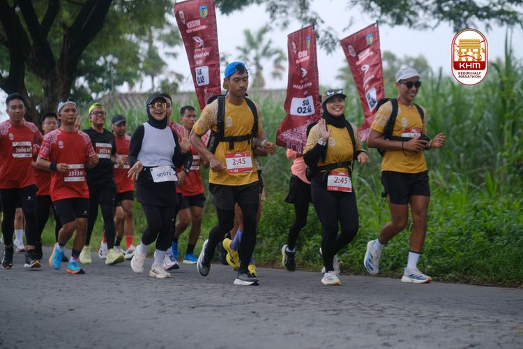 Race photo from Kediri Half Marathon 2025