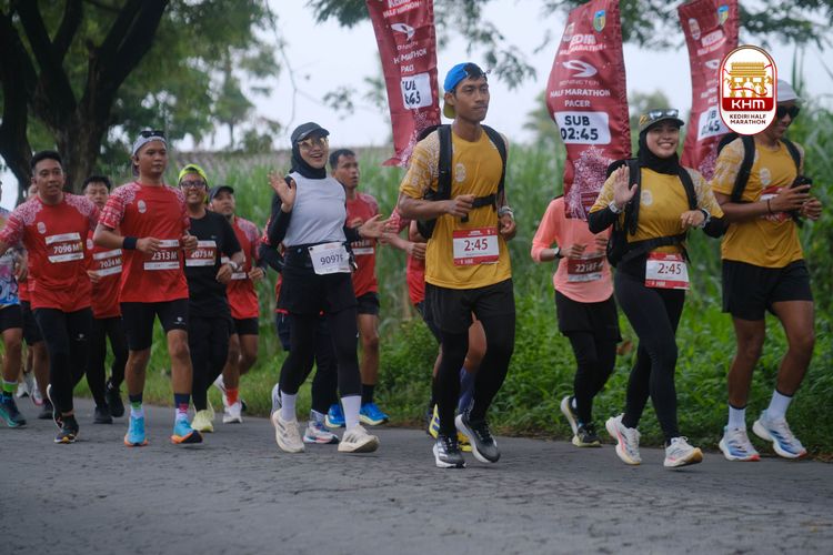 Race photo from Kediri Half Marathon 2025