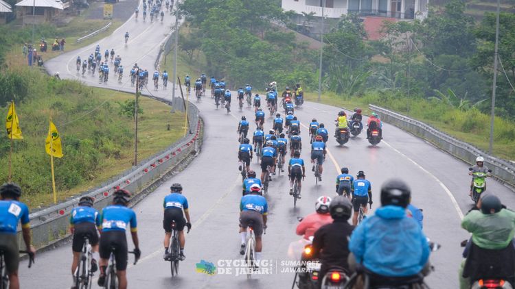 Race photo from Cycling de Jabar 2024
