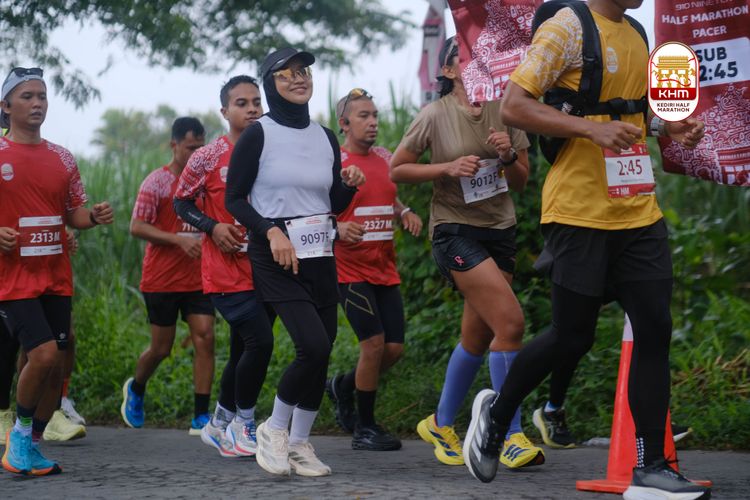 Race photo from Kediri Half Marathon 2025