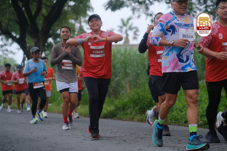Race photo from Kediri Half Marathon 2025