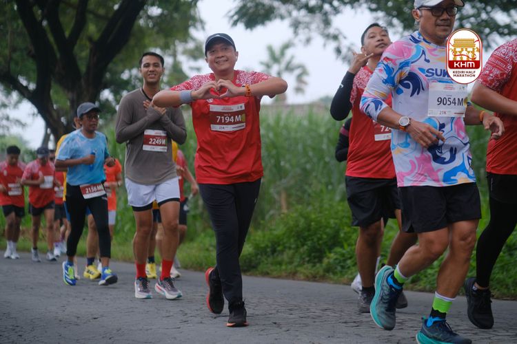 Race photo from Kediri Half Marathon 2025