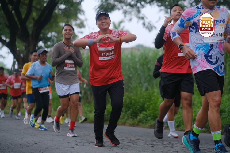 Race photo from Kediri Half Marathon 2025