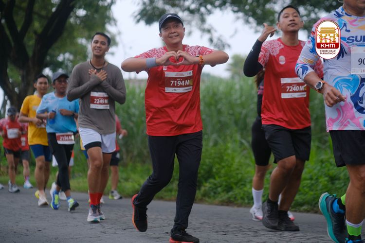 Race photo from Kediri Half Marathon 2025