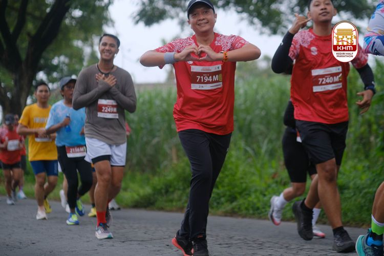 Race photo from Kediri Half Marathon 2025
