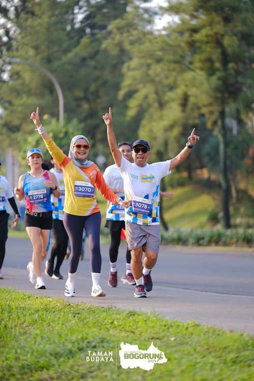 Race photo from Taman Budaya x BOGORUN 2025