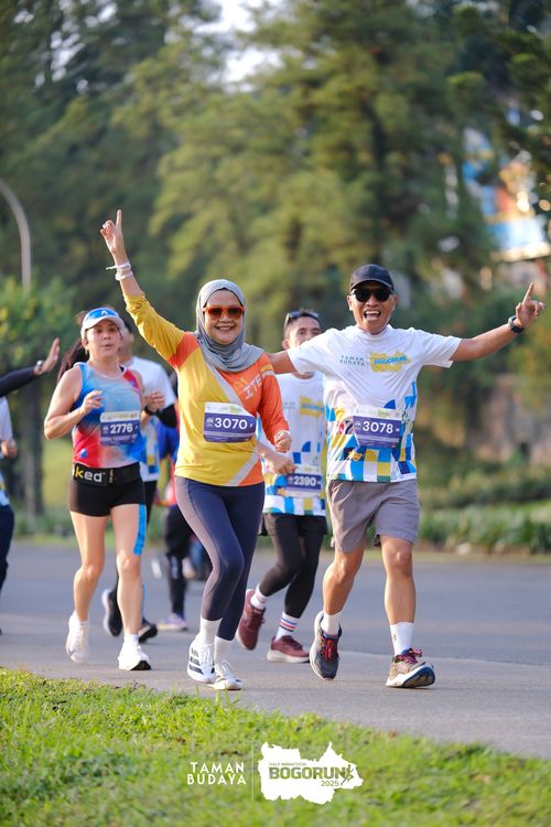 Race photo from Taman Budaya x BOGORUN 2025