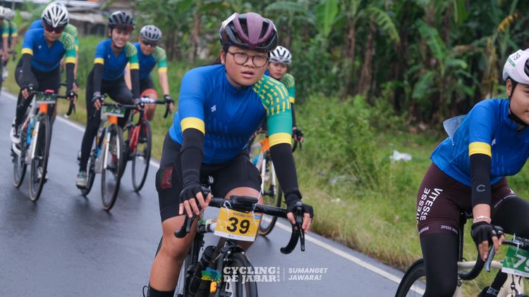 Race photo from Cycling de Jabar 2024