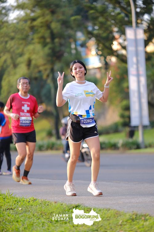 Race photo from Taman Budaya x BOGORUN 2025
