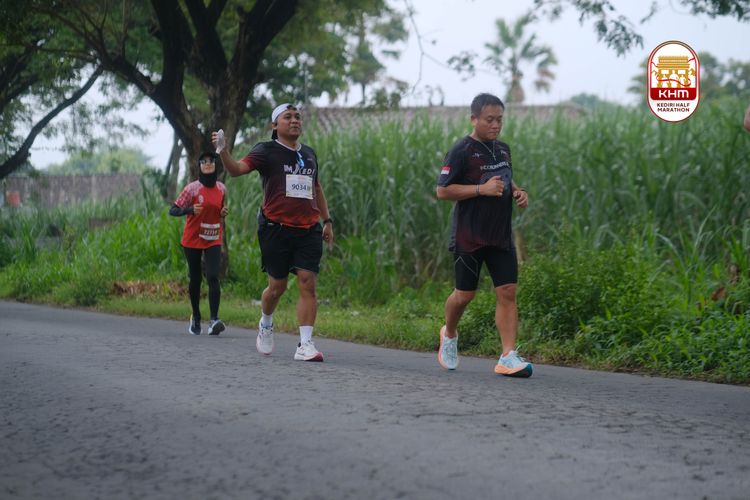 Race photo from Kediri Half Marathon 2025