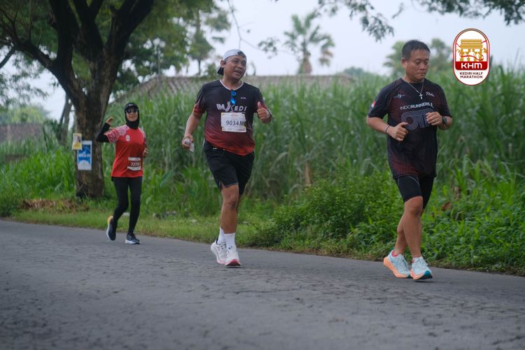 Race photo from Kediri Half Marathon 2025