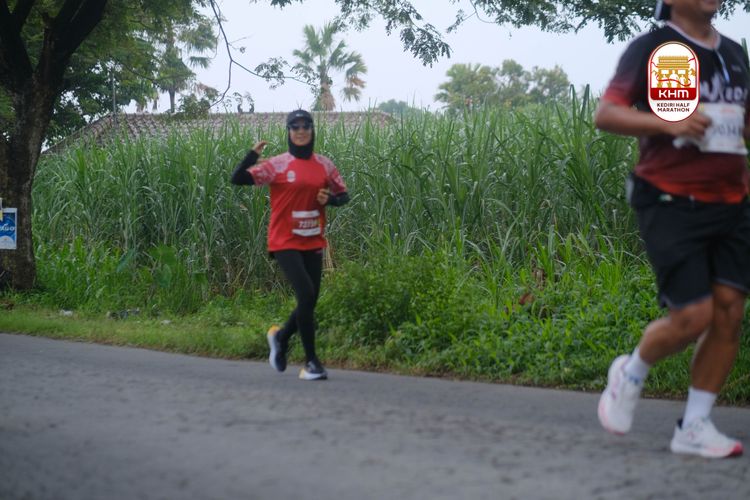 Race photo from Kediri Half Marathon 2025