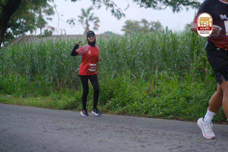 Race photo from Kediri Half Marathon 2025