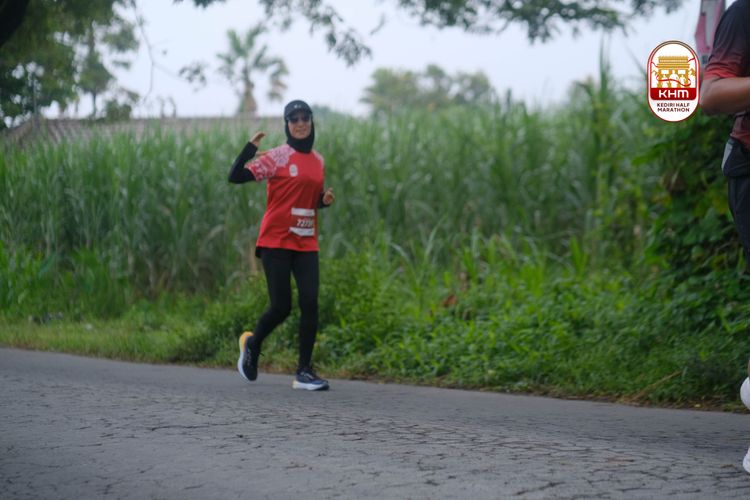 Race photo from Kediri Half Marathon 2025
