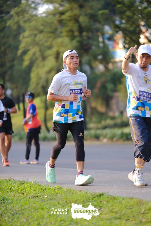 Race photo from Taman Budaya x BOGORUN 2025