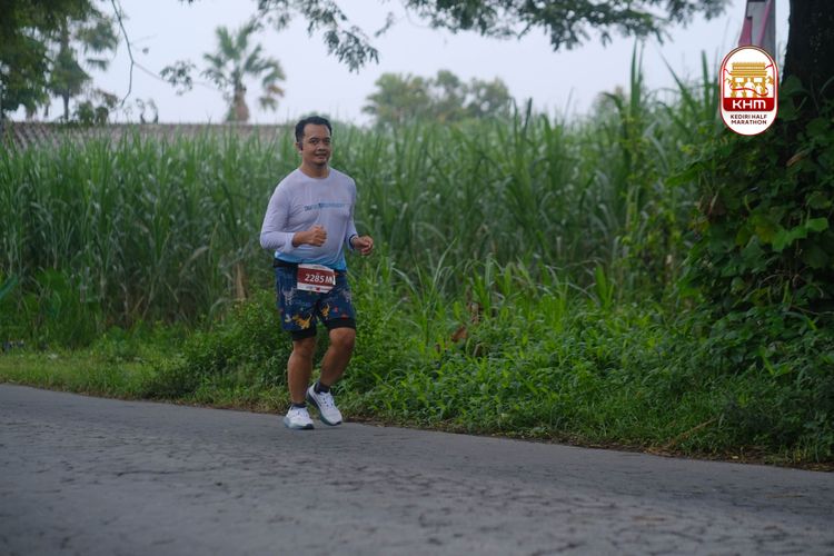 Race photo from Kediri Half Marathon 2025
