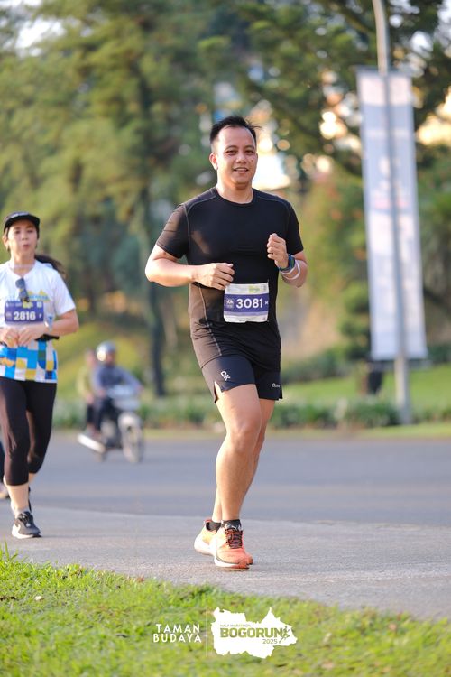 Race photo from Taman Budaya x BOGORUN 2025