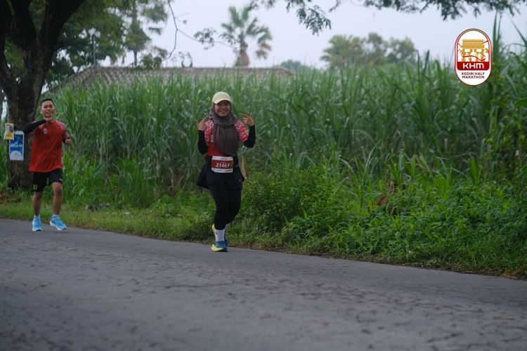 Race photo from Kediri Half Marathon 2025