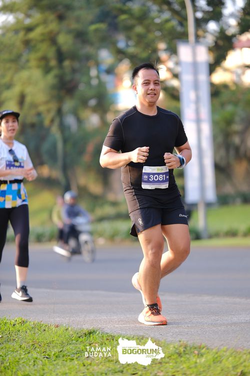 Race photo from Taman Budaya x BOGORUN 2025