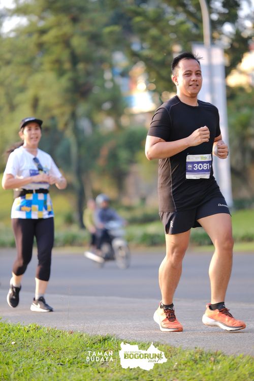 Race photo from Taman Budaya x BOGORUN 2025