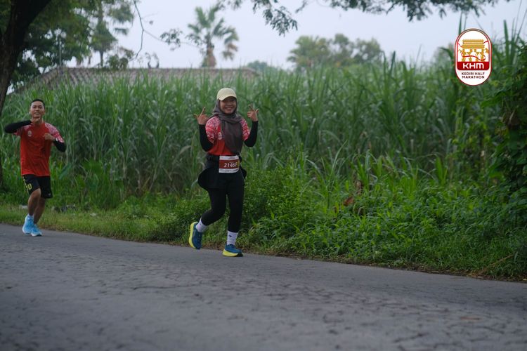 Race photo from Kediri Half Marathon 2025