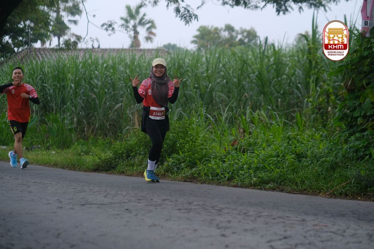 Race photo from Kediri Half Marathon 2025