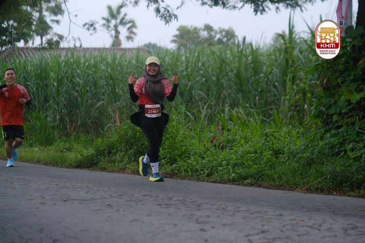 Race photo from Kediri Half Marathon 2025