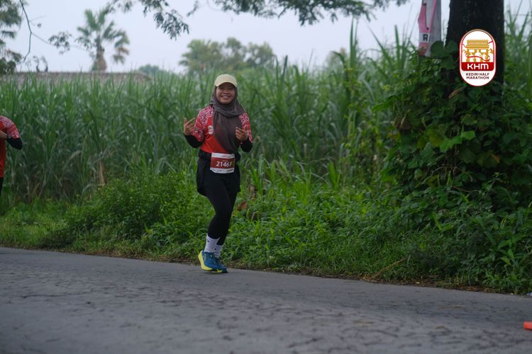 Race photo from Kediri Half Marathon 2025