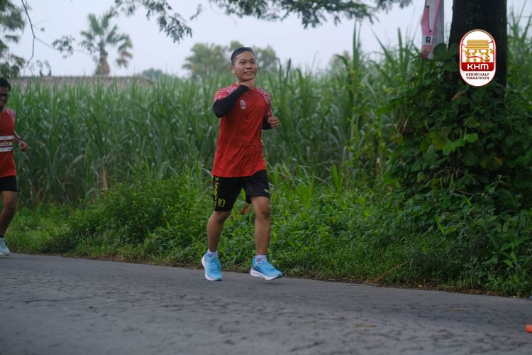 Race photo from Kediri Half Marathon 2025
