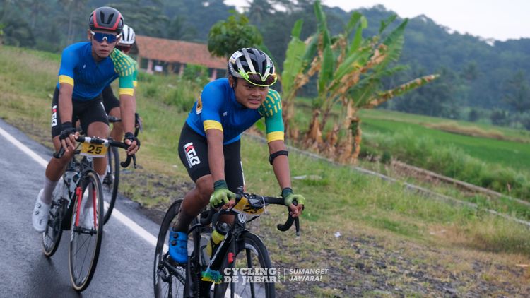 Race photo from Cycling de Jabar 2024