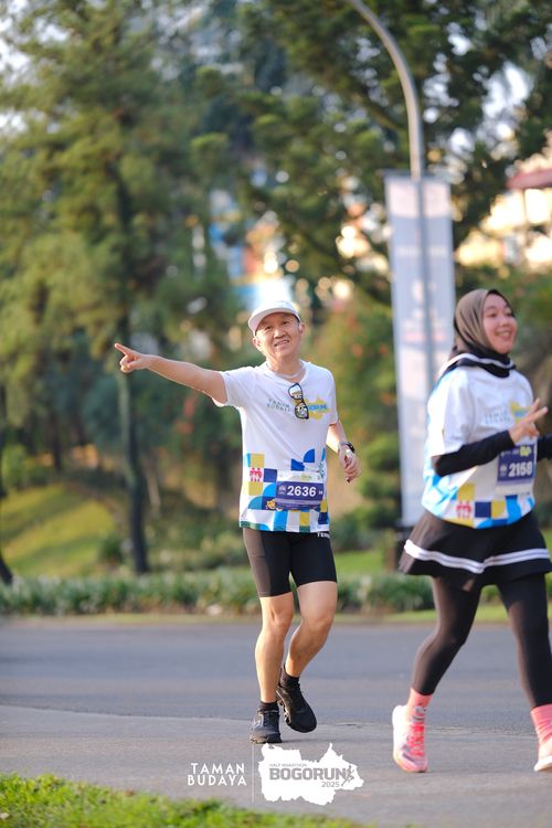Race photo from Taman Budaya x BOGORUN 2025