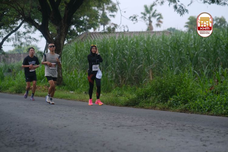 Race photo from Kediri Half Marathon 2025