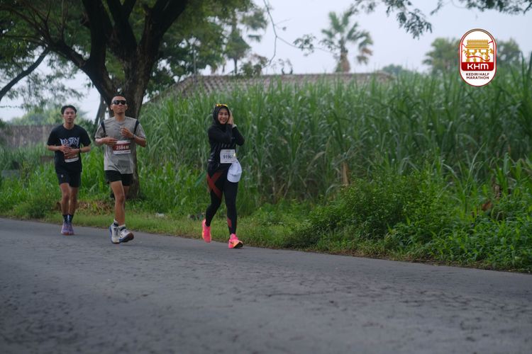 Race photo from Kediri Half Marathon 2025
