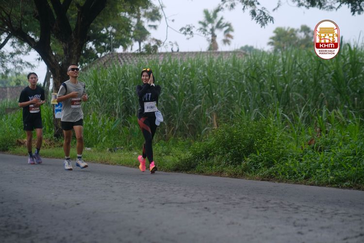 Race photo from Kediri Half Marathon 2025