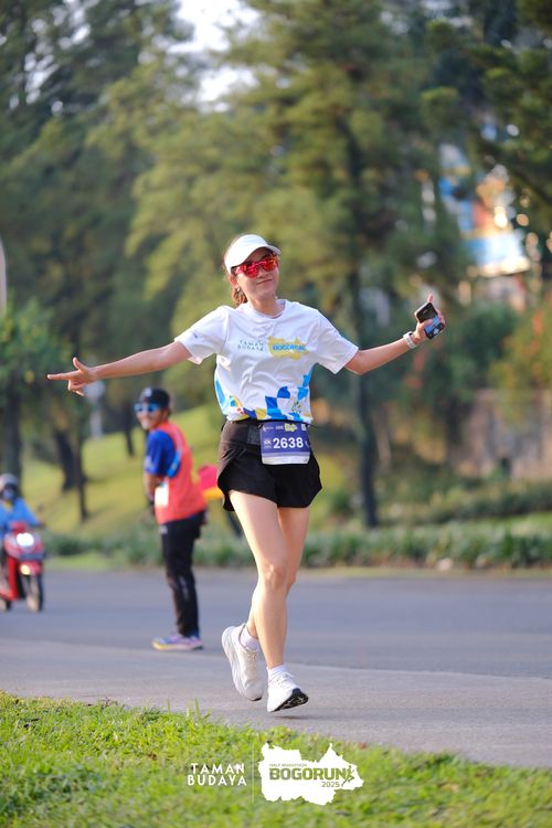 Race photo from Taman Budaya x BOGORUN 2025