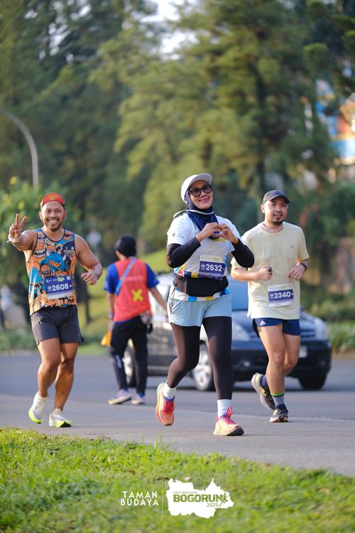 Race photo from Taman Budaya x BOGORUN 2025
