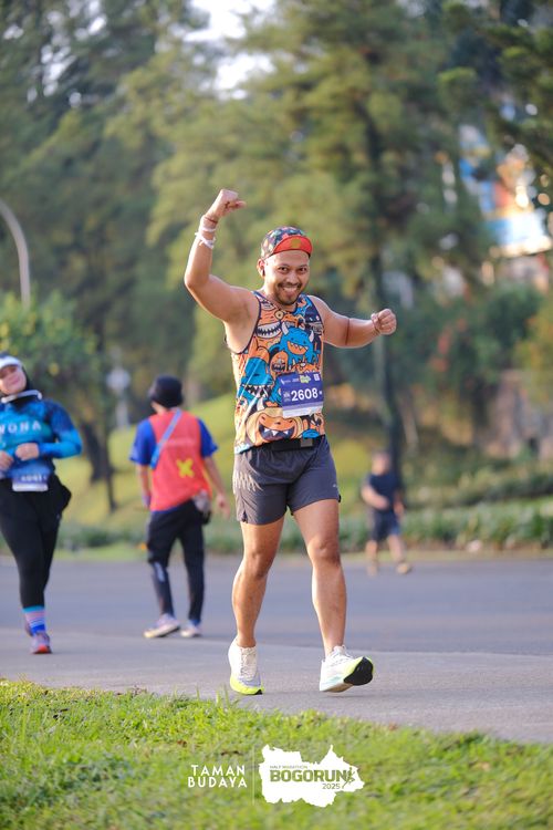 Race photo from Taman Budaya x BOGORUN 2025