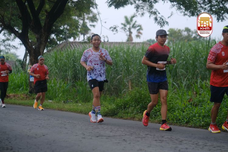 Race photo from Kediri Half Marathon 2025