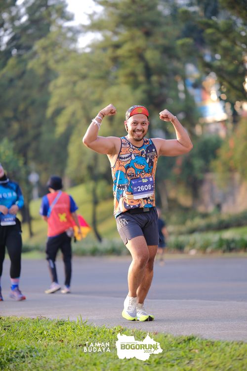 Race photo from Taman Budaya x BOGORUN 2025