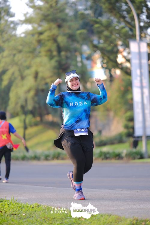 Race photo from Taman Budaya x BOGORUN 2025