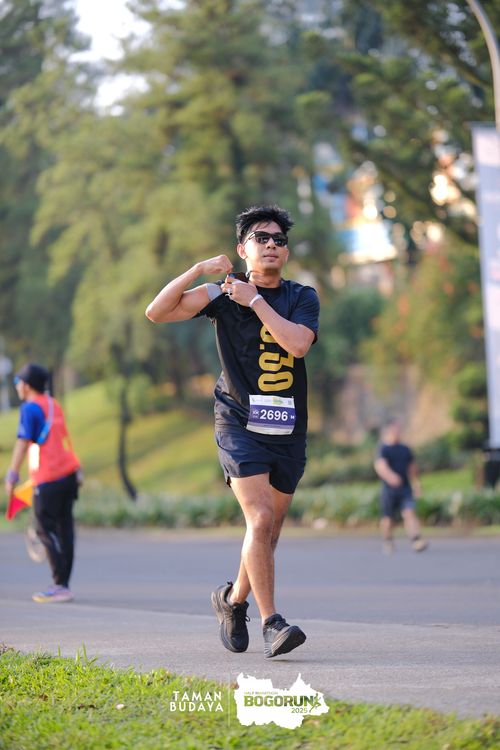 Race photo from Taman Budaya x BOGORUN 2025