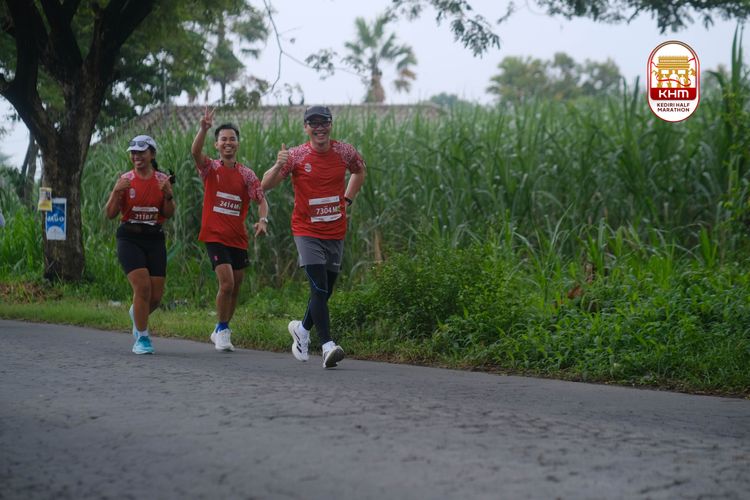 Race photo from Kediri Half Marathon 2025