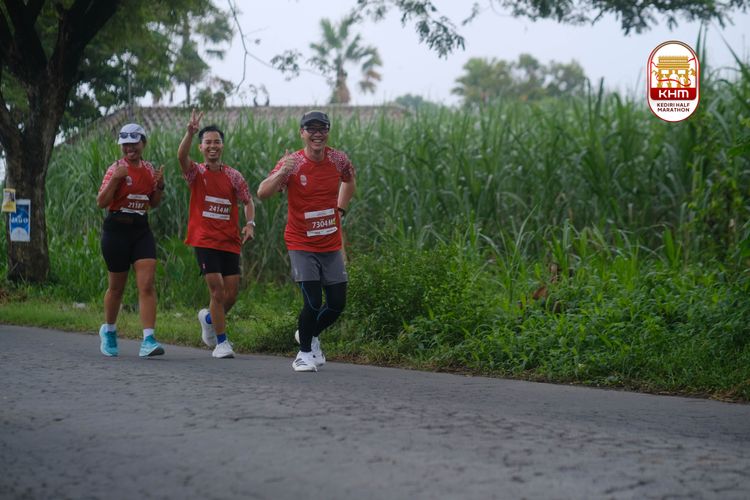 Race photo from Kediri Half Marathon 2025