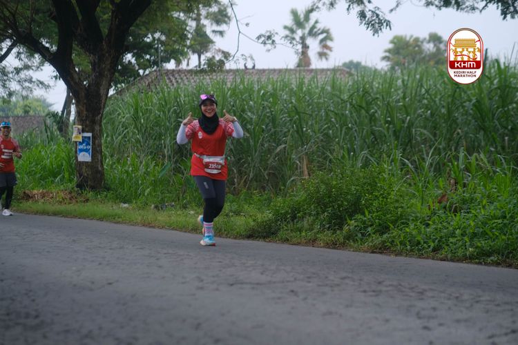 Race photo from Kediri Half Marathon 2025
