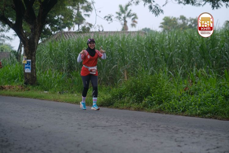 Race photo from Kediri Half Marathon 2025