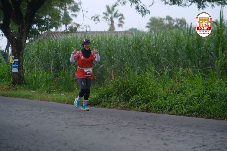 Race photo from Kediri Half Marathon 2025