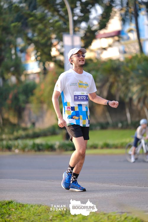 Race photo from Taman Budaya x BOGORUN 2025
