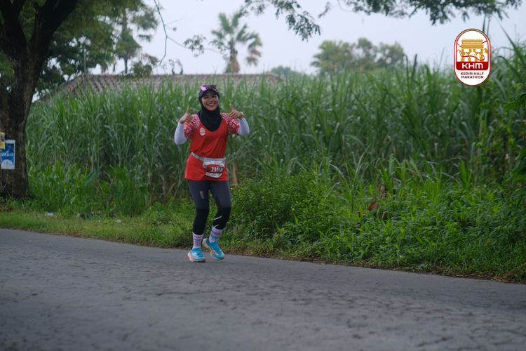 Race photo from Kediri Half Marathon 2025